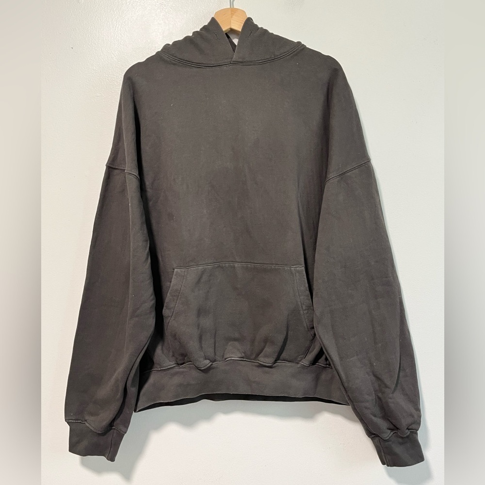 mnml Men’s Charcoal Gray Brown Oversized Hoodie - Size M